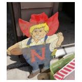 Herbie Husker Yard Ornament (G)
