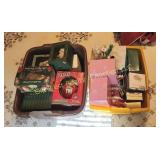 (2) Trays of Christmas Ornaments (B)