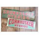(2) Cornhusker Hybrids Signs (M)