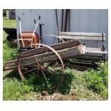 Wheelbarrow, Cart, Bench & Miscellaneous(S)