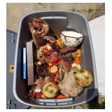 Tub of Fall Decorations (G)