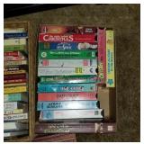 Box of VCR Movies (LR)