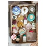(2) Boxes of Makeup Containers & Misc (LR)