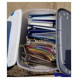 Tub of Binders & Folders (G)