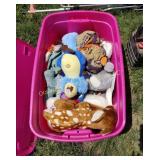 Tub of Stuffed Animals (G)