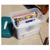 (2) Tubs of Special Paper/Stationary & Misc.  (G)