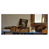 Shelf of Miscellaneous Antiques (M)