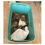 Tub of Lamp Parts (M)