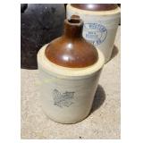 (2) Western Crock Jugs (G)