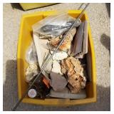 Tubs & Box of Rocks (G)