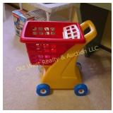 Toy Grocery Cart