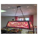 Nebraska Cornhuskers Pool Table Light
