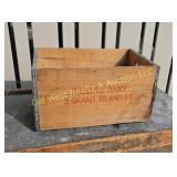 Roberts Dairy Wood Crate