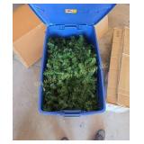 Tub of Christmas Garland