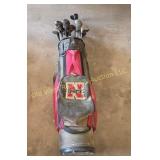Husker Golf Bag & Clubs