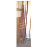 (5) Steel Posts