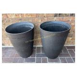 (2) Flower Pots