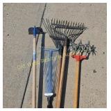 Rakes & Hoe