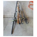 Assorted Fishing Poles