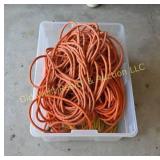 Tub of Extension Cords