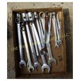 Box of Snap On Wrenches (#108)