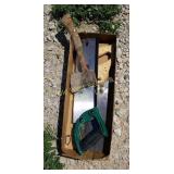 Box of Saws & Hatchet (#20)