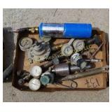 Box of Gauges & Misc (#137)