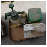 Box of Lawn care Items (#127)