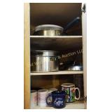 Cupboard of Pots, Pans & Cups