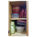 Cupboard of Tupperware