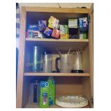 Cupboard of Saran Wrap, Tin Foil & Misc.