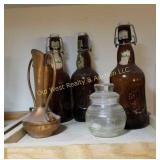 Glass Bottles & Misc.