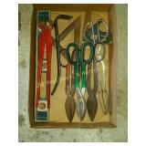 Box of Tools - Tin Snips & Miscellaneous