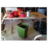 Fold Up Table & Miscellaneous