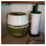 Rotating Canister Set & Paper Towel Holder