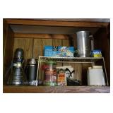 Cupboard of Kitchen Items