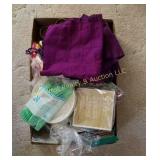 Box of Napkins & Miscellaneous