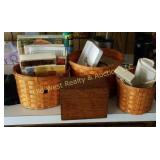 Recipe Box & Baskets