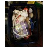 Basket of Yarn & Miscellaneous