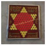 Checkers & Chinese Checkers Board