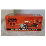 1942 Phillips 66 Chevy Van Box Truck Bank