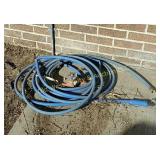 Garden Hose & Sprinkler