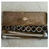 S & K 3/4" Drive Socket Set