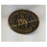 1979 Hesston NFR Belt Buckle