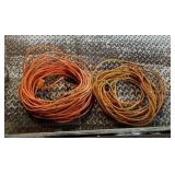 (2) Orange Extension Cords