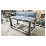 Metal Bench - 69"L x 28"D x 47"H