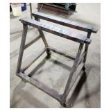Metal Stands on Rollers