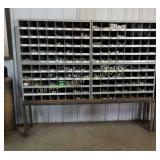 Bolt Bin & Stand w/LOTS of New Nuts & Bolts