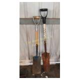(2) Shovels