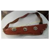 Toy Rifle Scabbard & Beaded Belt